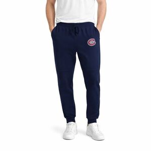 NHL Montreal Canadiens Logo Joggers Navy Men’s Sweatpants Athletic Lounge Wear
